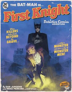 [The Bat-Man: First Knight #1 (2nd Printing) (Marc Aspinall Pulp Novel Variant) (Product Image)]