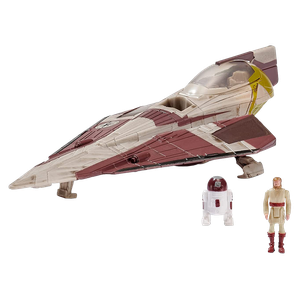 [Star Wars: Micro Galaxy Squadron Replica Ship: Obi Wan's Starfighter (Product Image)]
