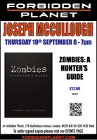 [Joseph McCullough Signing Zombies: A Hunter's Guide (Product Image)]