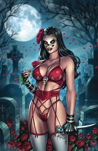 [Grimm Fairy Tales: 2024 Valentines Day Lingerie Pinup (Cover A Reyes) (Product Image)]