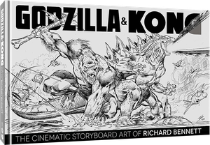 [Godzilla & Kong: Cinematic Storyboard Art Of Richard Bennett (Product Image)]