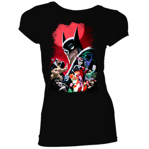 [Batman: The Animated Series: Women's Fit T-Shirt: Villains (Product Image)]