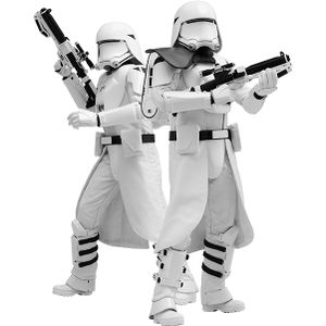 [Star Wars: The Force Awakens: Hot Toys Deluxe Action Figure Set: First Order Snowtroopers (Product Image)]