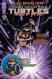 [The cover for Teenage Mutant Ninja Turtles: Alpha #1 (Cover A)]