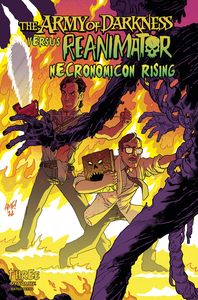 [The Army Of Darkness Vs. Reanimator: Necronomicon Rising #3 (Cover A Fleecs) (Product Image)]