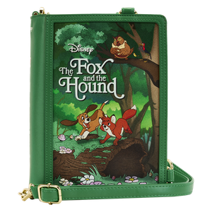 [Disney: Loungefly Convertible Cross Body Bag: Classic Books: The Fox & The Hound (Product Image)]