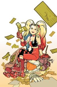 [The cover for Harley Quinn: 2022 Annual #1 (One Shot) (Cover A Jonboy Meyers)]