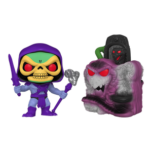 [Masters Of The Universe: Pop! Vinyl Figure: Skeletor With Snake Mountain 2-Pack (Product Image)]