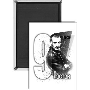 [Doctor Who: Magnet: 9th Doctor (Product Image)]