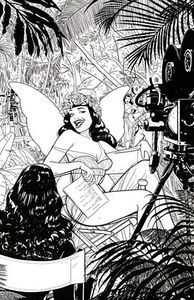 [Bettie Page #1 (Kano Black & White Virgin Variant) (Product Image)]