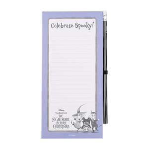[The Nightmare Before Christmas: Magnetic Notepad: Celebrate Spooky (Product Image)]