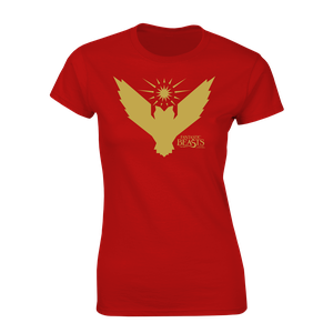 [Fantastic Beasts: Women's Fit T-Shirt: Owl Air Force Logo (Product Image)]