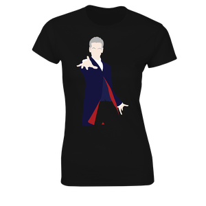 [Doctor Who: Women's Fit T-Shirt: 12th Doctor Vector (Close-Up) (Product Image)]