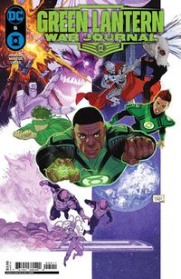 [The cover for Green Lantern: War Journal #5 (Cover A Taj Tenfold)]