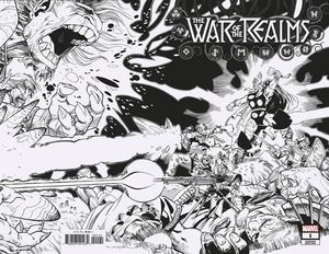 [War Of The Realms #1 (Simonson Hidden Gem Black & White Variant) (Product Image)]
