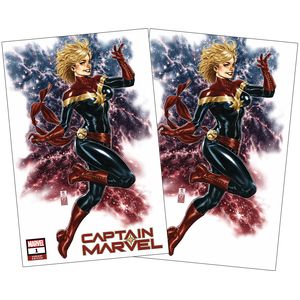 [Captain Marvel #1 (Mark Brooks Variant Set) (Product Image)]