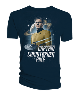 [Star Trek: Strange New Worlds: T-Shirt: Captain Pike (Product Image)]