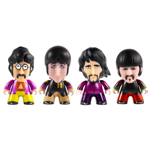 [The Beatles: TITANS Vinyl Figure Set: Sgt Pepper Costumes (Metallic Effect) (Product Image)]