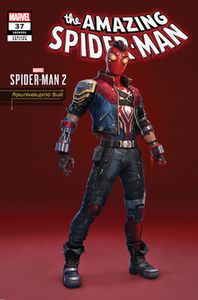 [Amazing Spider-Man #37 (Apunkalyptic Suit Marvel's Spider-Man 2 Variant) (Product Image)]