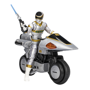 [Power Rangers: Lightning Collection Action Figure & Vehicle: In Space Silver Ranger (Product Image)]