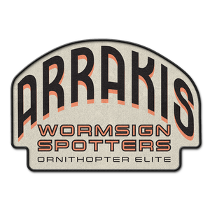 [Dune: Part 2: Patch: Arrakis Wormsign Spotters (Product Image)]