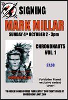 [Mark Millar Signing Chrononauts Vol 1 (Liverpool) (Product Image)]
