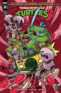 [Teenage Mutant Ninja Turtles: Saturday Morning Adventures #4 (Cover A Lattie) (Product Image)]