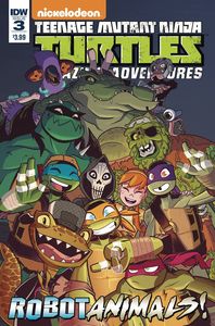 [Teenage Mutant Ninja Turtles: Amazing Adventures: Robotanimals #3 (Cover A Thomas) (Product Image)]