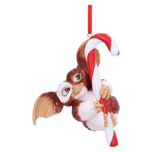 [Gremlins: Hanging Ornament: Gizmo Candy Cane (Product Image)]