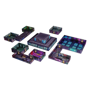 [Tenfold Dungeon: Miniatures Terrain: Cyberpunk City (Product Image)]