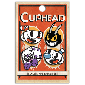 [Cuphead: Enamel Pin Badge Set (Product Image)]