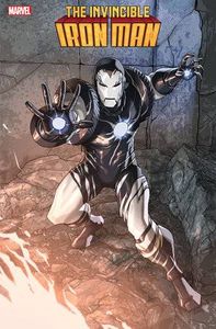 [Invincible Iron Man #18 (Pete Woods Black Costume Variant) (Product Image)]