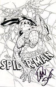 [Amazing Spider-Man #798 (Greg Land Charity B&W Variant Signed) (Product Image)]