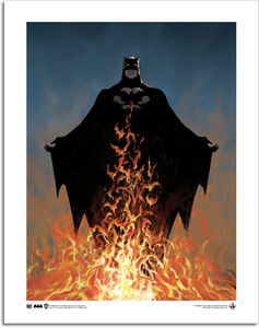 [Batman: Art Print: Volume 2 #11: In Flames By Greg Capullo  (Product Image)]