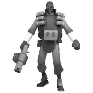 [Team Fortress 2: Series 1 Action Figure: Team BLU: Demoman (Product Image)]