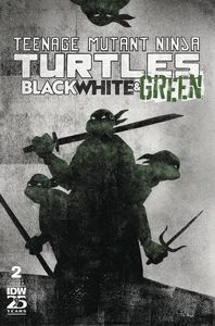[Teenage Mutant Ninja Turtles: Black, White & Green #2 (Cover B Love) (Product Image)]
