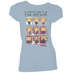 [Aggretsuko: Women's Fit T-Shirt: Another Day At The Office (Product Image)]