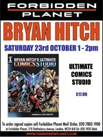 [Bryan Hitch Signing Ultimate Comics Studio (Product Image)]