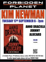 [Kim Newman Signing Anno Dracula: Johnny Alucard (Product Image)]