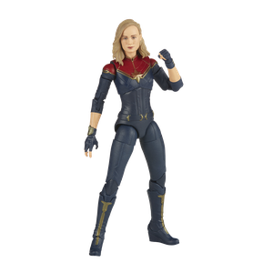 [The Marvels: Marvel Legends Action Figure: Captain Marvel (Product Image)]