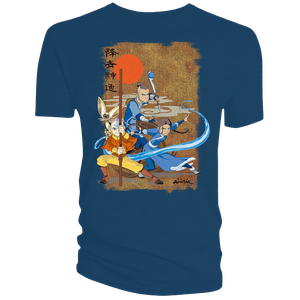 [Avatar The Last Airbender: T-Shirt: Aang & The Gang (Product Image)]
