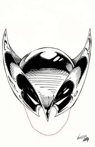 [The Last Shadowhawk: 30th Anniversary: One-Shot #1 (Cover K Valentino & Liefeld Black & White Virgin Variant) (Product Image)]