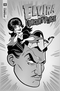 [Elvira Meets Vincent Price #3 (Cover C Marques & Bone) (Product Image)]