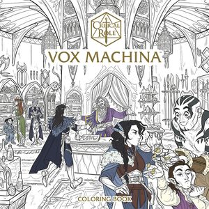 [Critical Role: Vox Machina: Coloring Book (Product Image)]