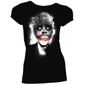 [Batman: Women's Fit T-Shirt: Joker Bats By Jock (Product Image)]