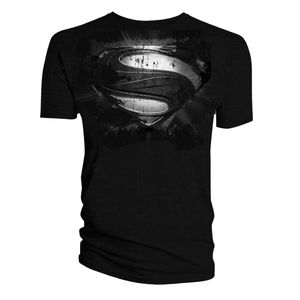 [Man Of Steel: T-Shirts: Colour Logo Burst (Product Image)]