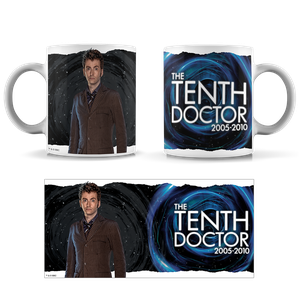 [Doctor Who: The 60th Anniversary Diamond Collection: Mug: The Tenth Doctor (Product Image)]