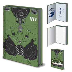 [Halo: A5 Premium Notebook: Master Chief (Product Image)]