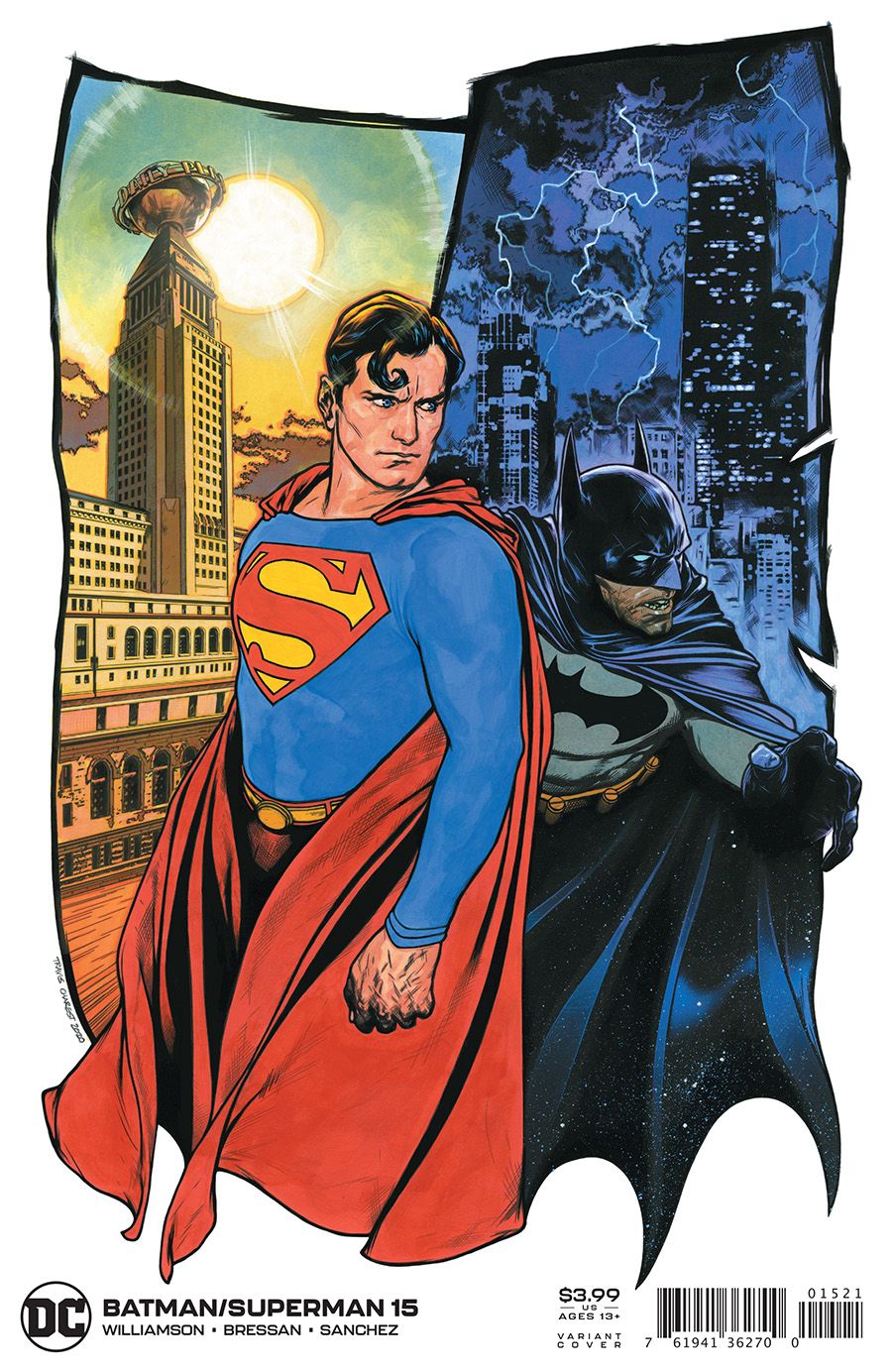 Batman/Superman #15 (Travis Charest Variant) - The Aspiring Kryptonian