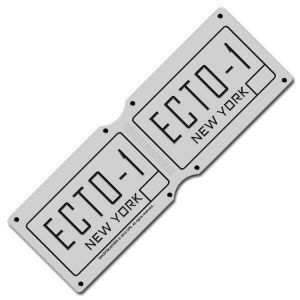 [Ghostbusters: Travel Pass Holder: Ecto-1 Number Plate (Product Image)]